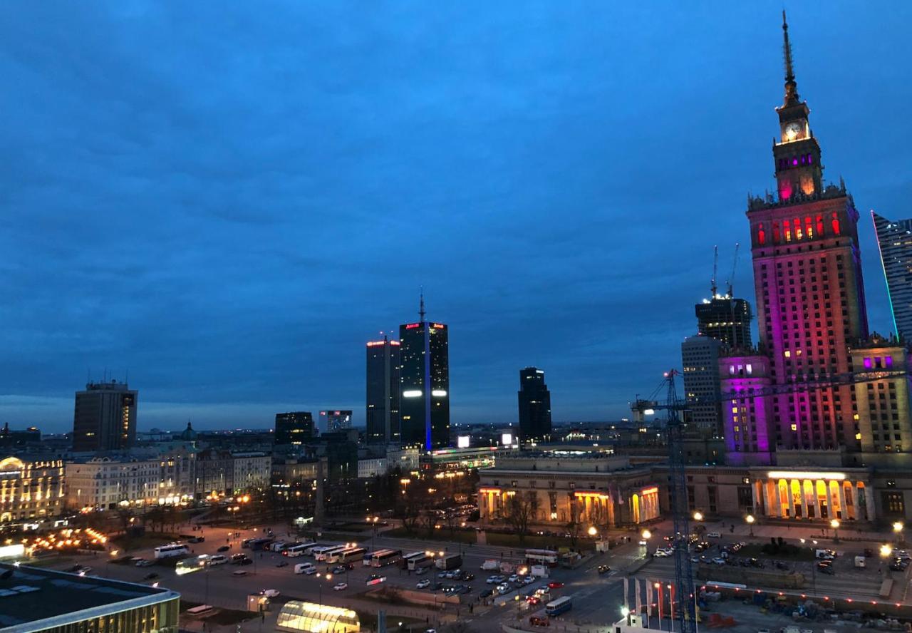 Palm Aparts Warsaw City View Varsóvia Exterior foto